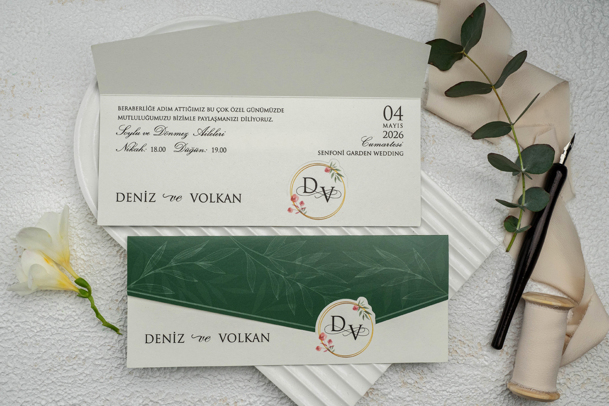 MODEL 9177 - Pozivnica za venčanja i ostale svečanosti